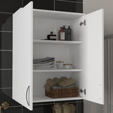 Intérieur Meuble de Salle de Bain Zoe avec Étagères pour Rangement